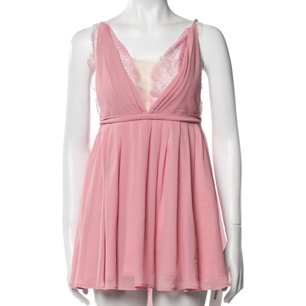 Revolve pink dress Medium NWT